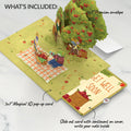 Woodland Animals Autumn Greetings Get Well Pop-Up Card and Sentiment Set