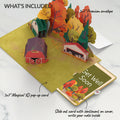 Fall Rustic Farm Get Well Pop-Up Card and Sentiment Set