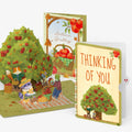 Woodland Animals Autumn Greetings Thinking of You Pop-Up Card and Sentiment Set