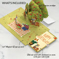 Woodland Animals Autumn Greetings Birthday Pop-Up Card and Sentiment Set