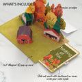 Fall Rustic Farm Thinking of You Pop-Up Card and Sentiment Set
