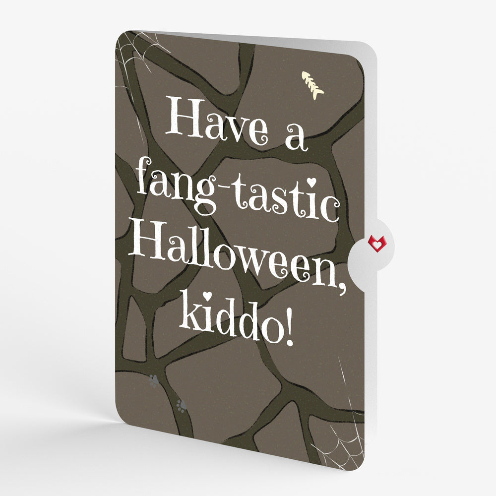 Count Catula Halloween Vampire Cat Pop-Up Card and Sentiment Set for Kid