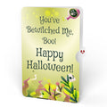 Halloween Cauldron Light-Up Bouquet and You’ve Bewitched Me Sentiment Set