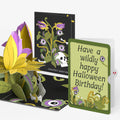 Creepiest Greetings Halloween Venus Flytrap Pop-Up Card and Eyeball Plants Birthday Sentiment Set