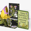 Creepiest Greetings Halloween Venus Flytrap Pop-Up Card and Wildly Awesome Sentiment Set