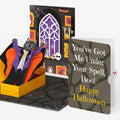 Count Catula Halloween Vampire Cat Pop-Up Card and Under Your Spell Sentiment Set