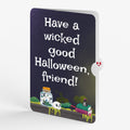 Toil and Trouble Halloween Cauldron Music and Lights Pop-Up Card and Sentiment Set for Friend