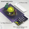 Toil and Trouble Halloween Cauldron Music and Lights Pop-Up Card and Sentiment Set for Kid