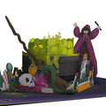 Toil and Trouble Halloween Cauldron Music and Lights Pop-Up Card and Sentiment Set for Kid