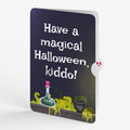 Toil and Trouble Halloween Cauldron Music and Lights Pop-Up Card and Sentiment Set for Kid