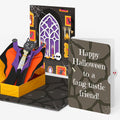 Count Catula Halloween Vampire Cat Pop-Up Card and Sentiment Set for Friend