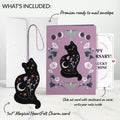 Mystic Black Cat Anniversary HeartFelt Charm Card™ and So Lucky Sentiment Set