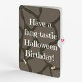 Count Catula Halloween Vampire Cat Pop-Up Card and Spider Web Birthday Sentiment Set