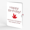 Majestic Japanese Maple Birthday Pop-Up Card and New Season of Life Sentiment Set