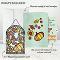 Autumn Glow Thanksgiving Suncatcher Card and Light In My Life Sentiment Set