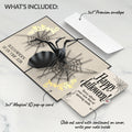 Beware Halloween Spider Pop-Up Card and New Fear Unlocked Sentiment Set