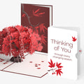 Majestic Japanese Maple Thinking of You Pop-Up Card and Changing Seasons Sentiment Set