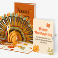 Gobble Till You Wobble Turkey Thanksgiving Pop-Up Card and Good Times Together Sentiment Set