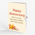 Fall Candle Anniversary Pop-Up Card and Warmer Every Season Sentiment Set