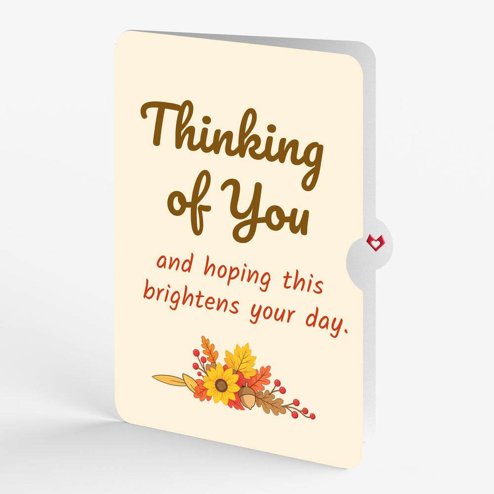 Fall Candle Thinking of You Pop-Up Card and Brighten Your Day Sentiment Set