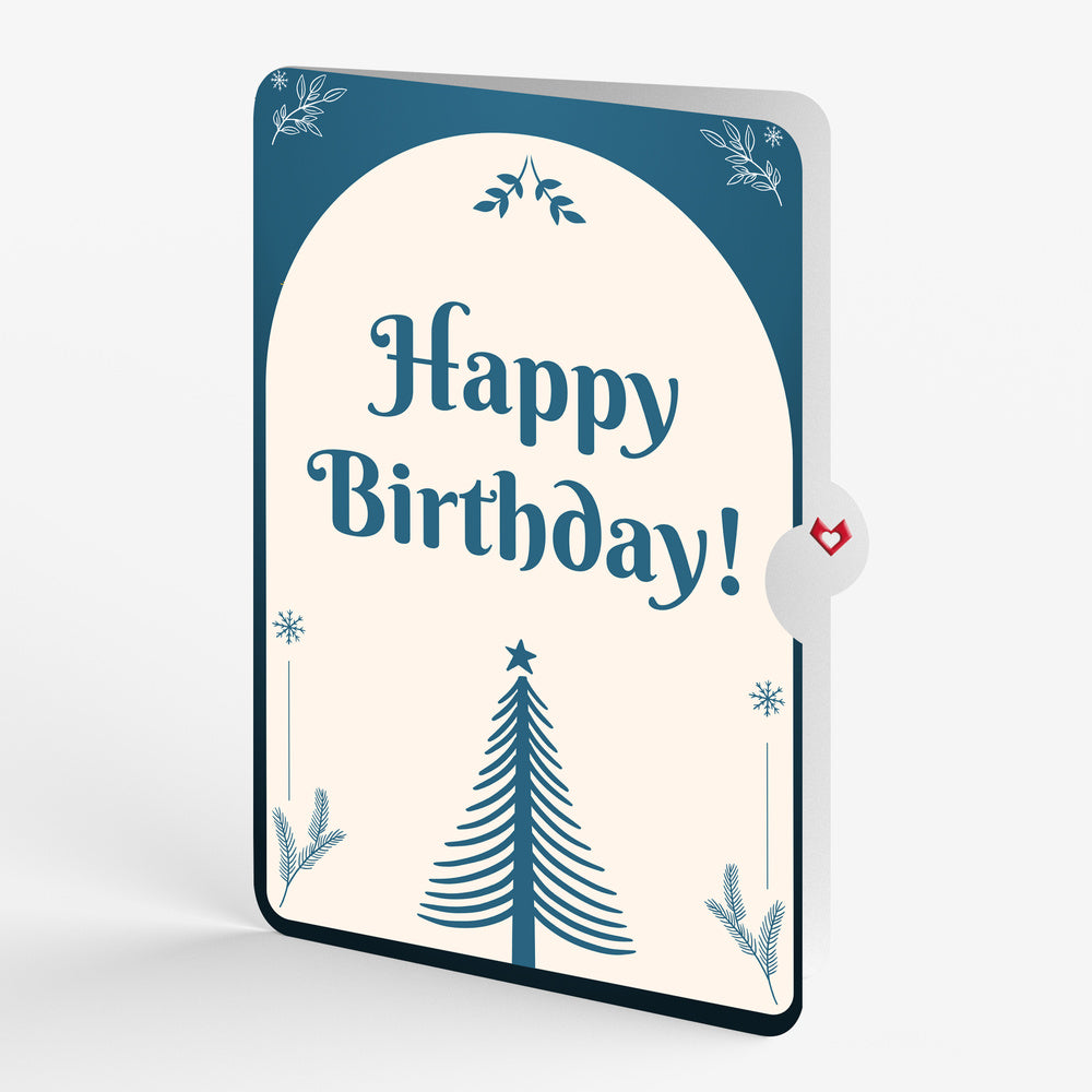 Evergreen Elegance Birthday Pop-Up Card and Sentiment Set