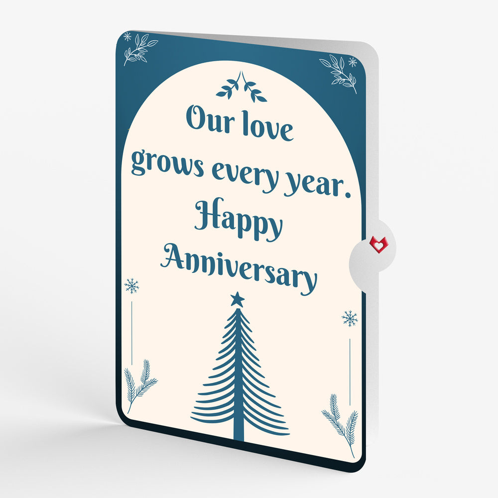 Evergreen Elegance Anniversary Pop-Up Card and Sentiment Set