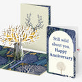 Surreal Deer Anniversary Pop-Up Card and Still Wild Sentiment Set