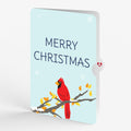 Cardinal Christmas Pop-Up Card and Sentiment Set