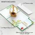 Cardinal Birdhouse Christmas Pop-Up Card and Sentiment Set