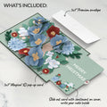 Winter Frosted Botanicals Christmas Pop-Up Card and Sentiment Set