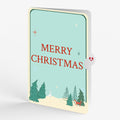 Winter Snowman Christmas Pop-Up Card and Sentiment Set