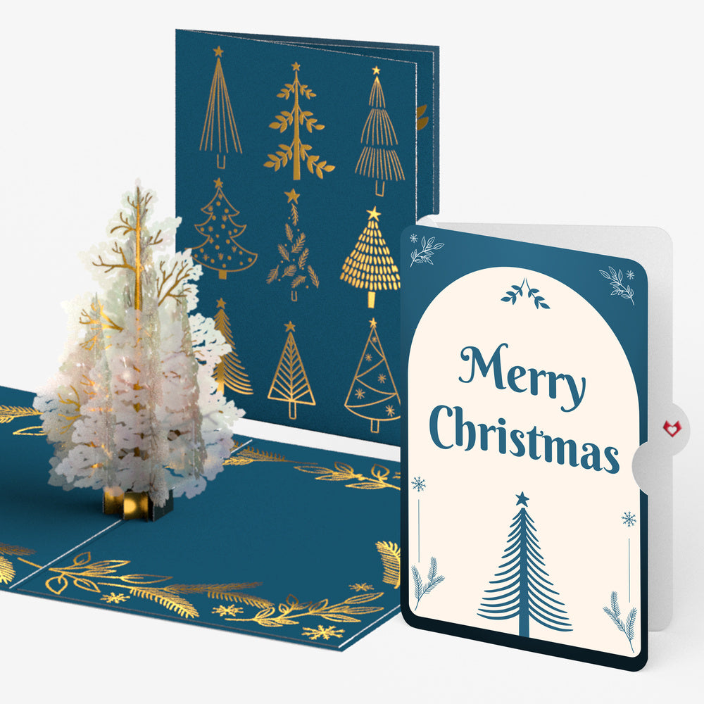 Evergreen Elegance Christmas Pop-Up Card and Sentiment Set