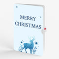 Winter Surreal Deer Christmas Pop-Up Card and Sentiment Set