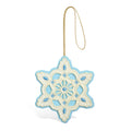 Icy Snowflake Christmas HeartFelt Charm Card™ and Sentiment Set
