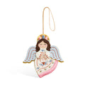 Heavenly Angel Christmas HeartFelt Charm Card™ and The Lord Bless Thee Sentiment Set