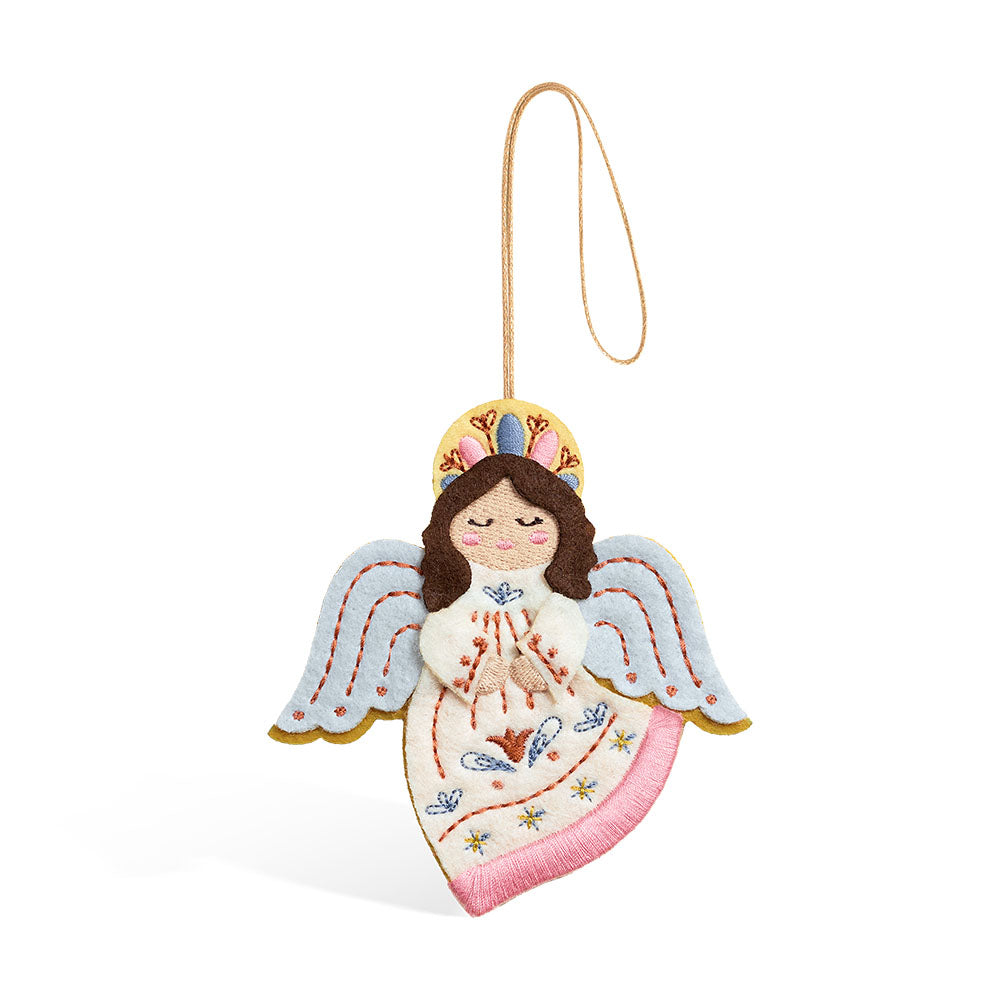 Heavenly Angel Christmas HeartFelt Charm Card™ and The Lord Bless Thee Sentiment Set