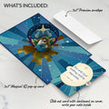 Stained Glass Holy Family Christmas Pop-Up Card and Nothing Is Impossible Sentiment Set