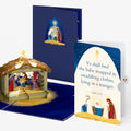 Nativity Christmas Pop-Up Card and Babe in a Manger Sentiment Set