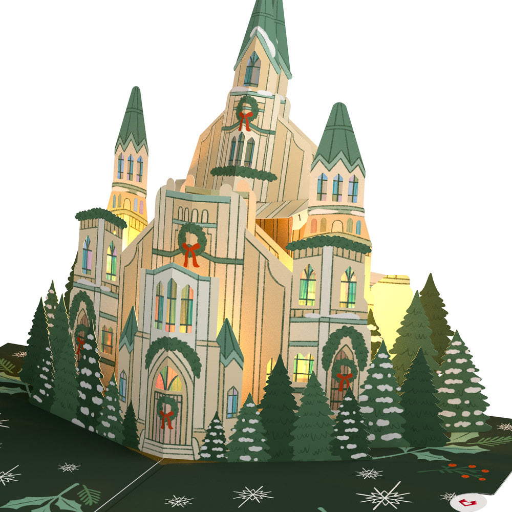 Let Heaven & Nature Sing Christmas Music and Lights Pop-Up Card and Good Tidings Sentiment Set