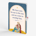 Painted Celestial Nativity Christmas Pop-Up Card and Following His Star Sentiment Set