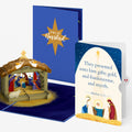 Feliz Navidad Nativity Christmas Pop-Up Card and Gold Frankincense & Myrrh Sentiment Set
