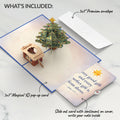 Nativity Christmas Tree Pop-Up Card and Gifts From Above Sentiment Set