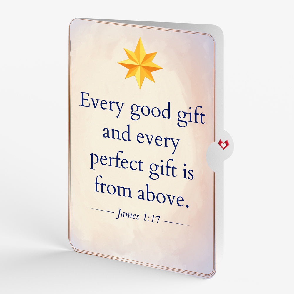Nativity Christmas Tree Pop-Up Card and Gifts From Above Sentiment Set