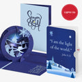 Season of Light Winter Village Christmas Light-Up Pop-Up Card and Sentiment Set