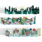 Christmas Loooooong Card™ 3-Pack (Expands to 2 feet)