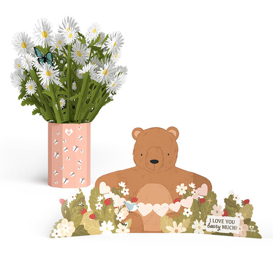 Love You Beary Much Mother’s Day Daisy Bundle
