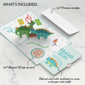 Dinosaurs Birthday Pop-Up Card and Sentiment Set for Grandson
