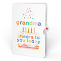 Confetti Cake Birthday Pop-Up Card and Sentiment Set for Grandma