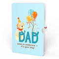 Happy Birthday Dogs Pop-Up Card and Sentiment Set for Dad