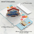 Happy 13th Birthday Dogs Pop-Up Card and Sentiment Set